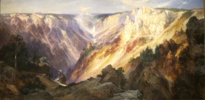 Grand Canyon of the Yellowstone in kitchen