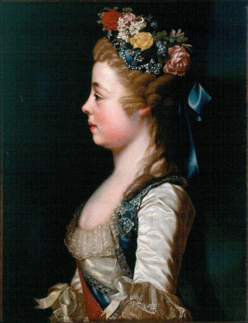 Grand Duchess Alexandra Pavlovna of Russia by Dmitry Levitzky — Oil Painting Reproduction
