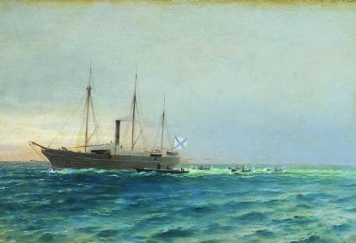 Grand Prince Constantine by Lev Lagorio — Oil Painting Reproduction