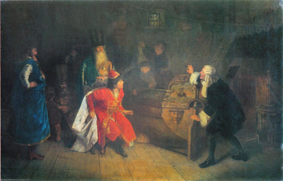 Grandfather of the Russian Fleet in entryway