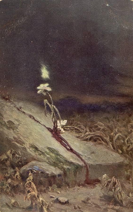 Grave of a Suicide Victim by Wilhelm Kotarbinski — Oil Painting Reproduction