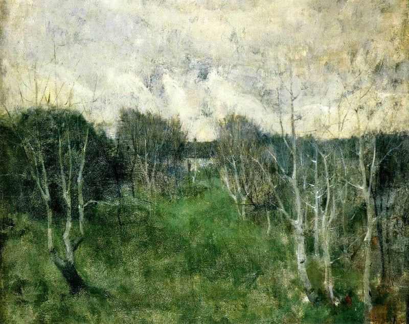 Gray Day by John Henry Twachtman — Oil Painting Reproduction