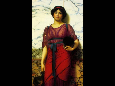 Grecian Idyll in entryway