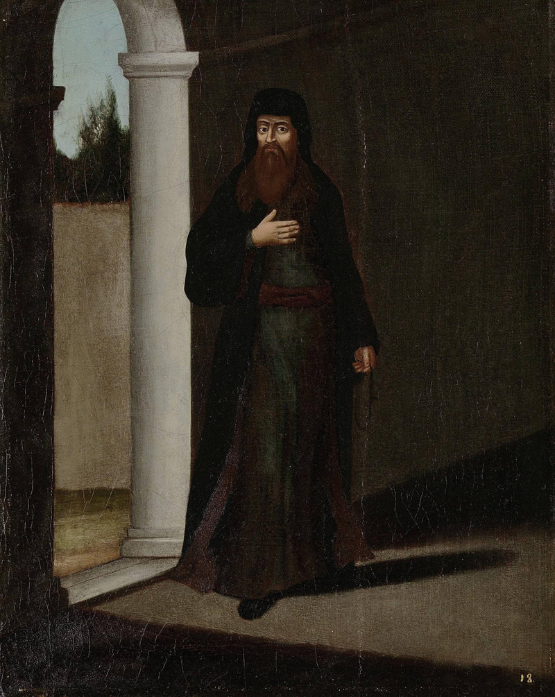 Greek Clergyman by Jean Baptiste Vanmour — Oil Painting Reproduction