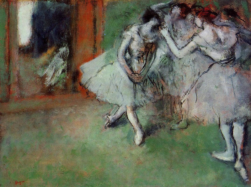 Group of Dancers by Edgar Degas — Oil Painting Reproduction