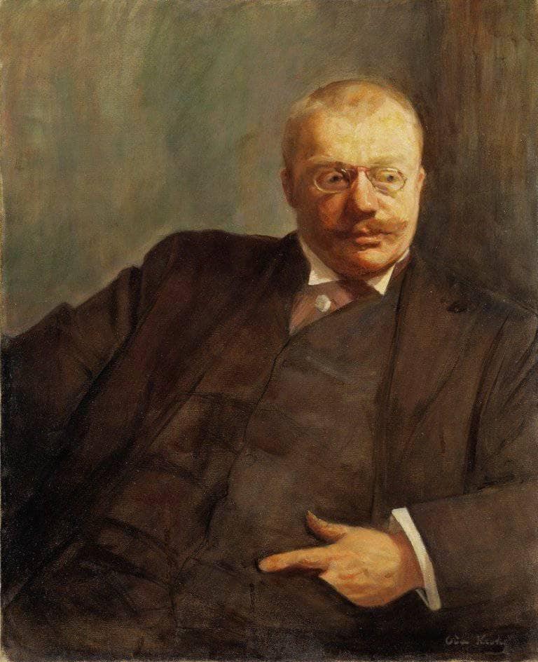 Gunnar Heiberg by Oda Krohg — Oil Painting Reproduction