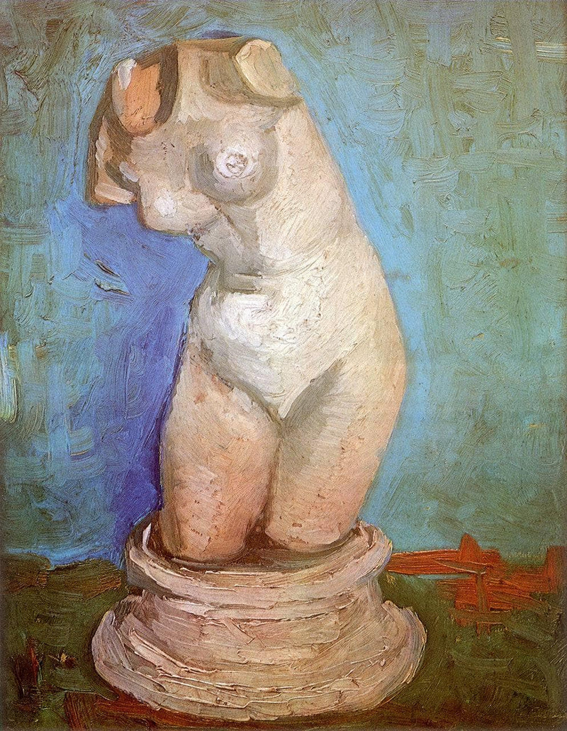 Gypsum Torso by Vincent van Gogh — Oil Painting Reproduction
