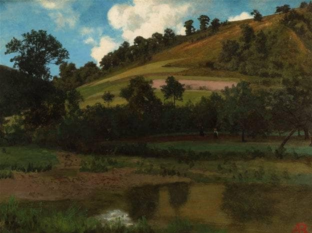 Hanabach, Westphalia, Germany by Albert Bierstadt — Oil Painting Reproduction