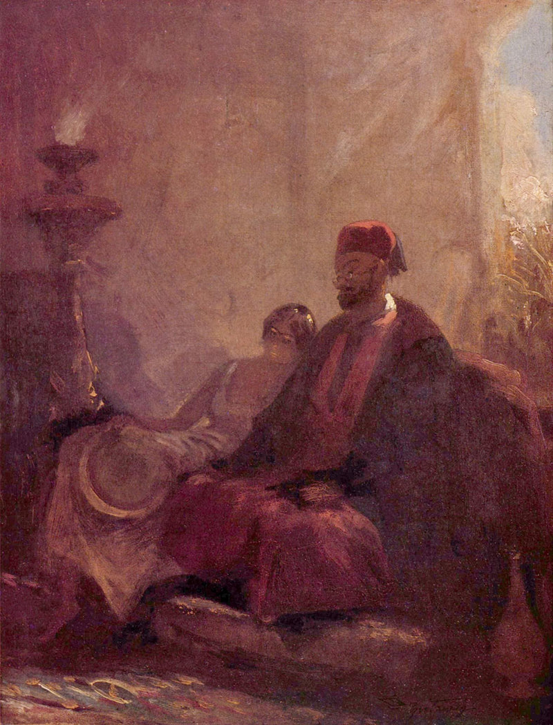Harem by Carl Spitzweg — Oil Painting Reproduction