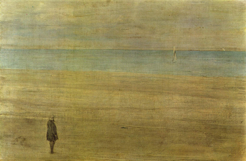 Harmony in Blue and Silver: Trouville by James McNeill Whistler — Oil Painting Reproduction