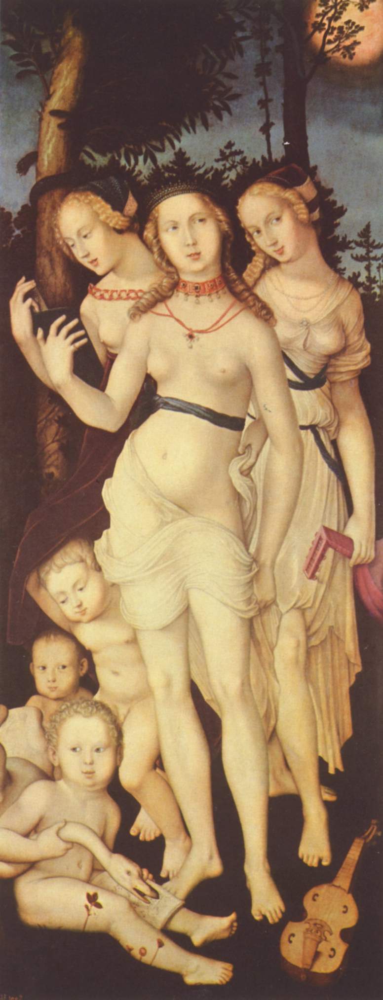 Harmony or The Three Graces by Hans Baldung, Oil Painting Reproduction