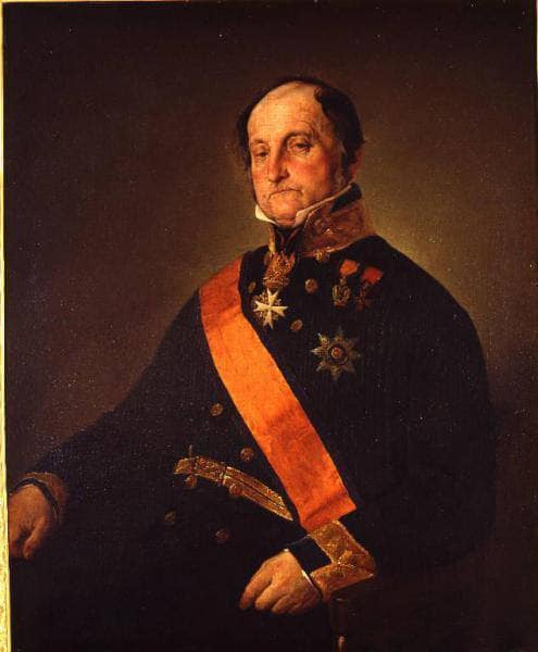 Portrait of Ambrogio Nava by Francesco Hayez — Oil Painting Reproduction