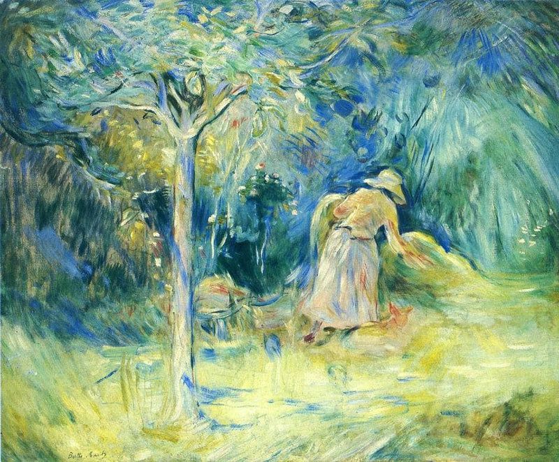 Haying at Mezy by Berthe Morisot — Oil Painting Reproduction