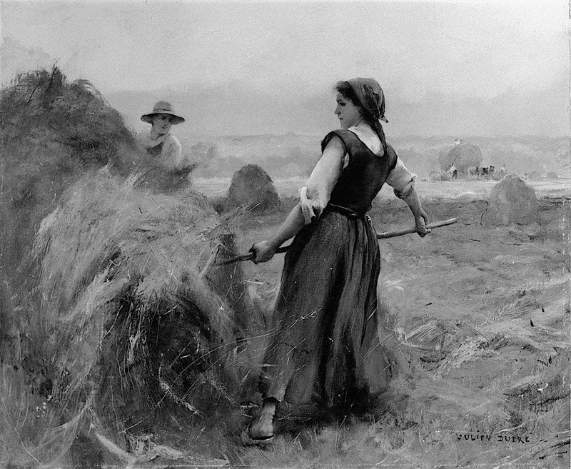 Haymaking by Julien Dupré — Oil Painting Reproduction