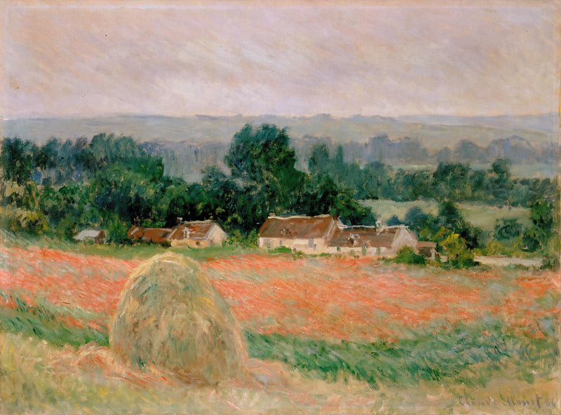 Haystack at Giverny by Claude Monet — Oil Painting Reproduction