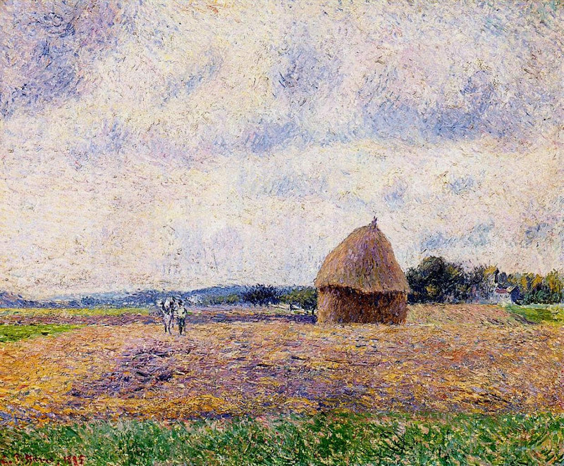 Haystack Eragny by Camille Pissarro — Oil Painting Reproduction