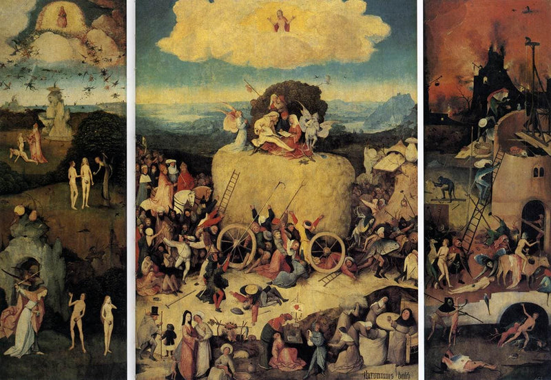 Haywain by Hieronymus Bosch — Oil Painting Reproduction