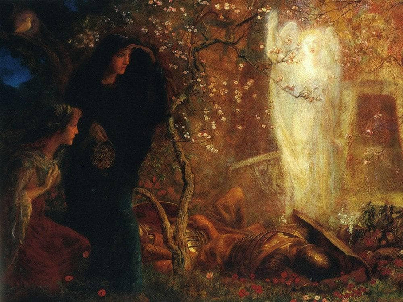 He is Risen - The First Easter by Arthur Hughes — Oil Painting Reproduction