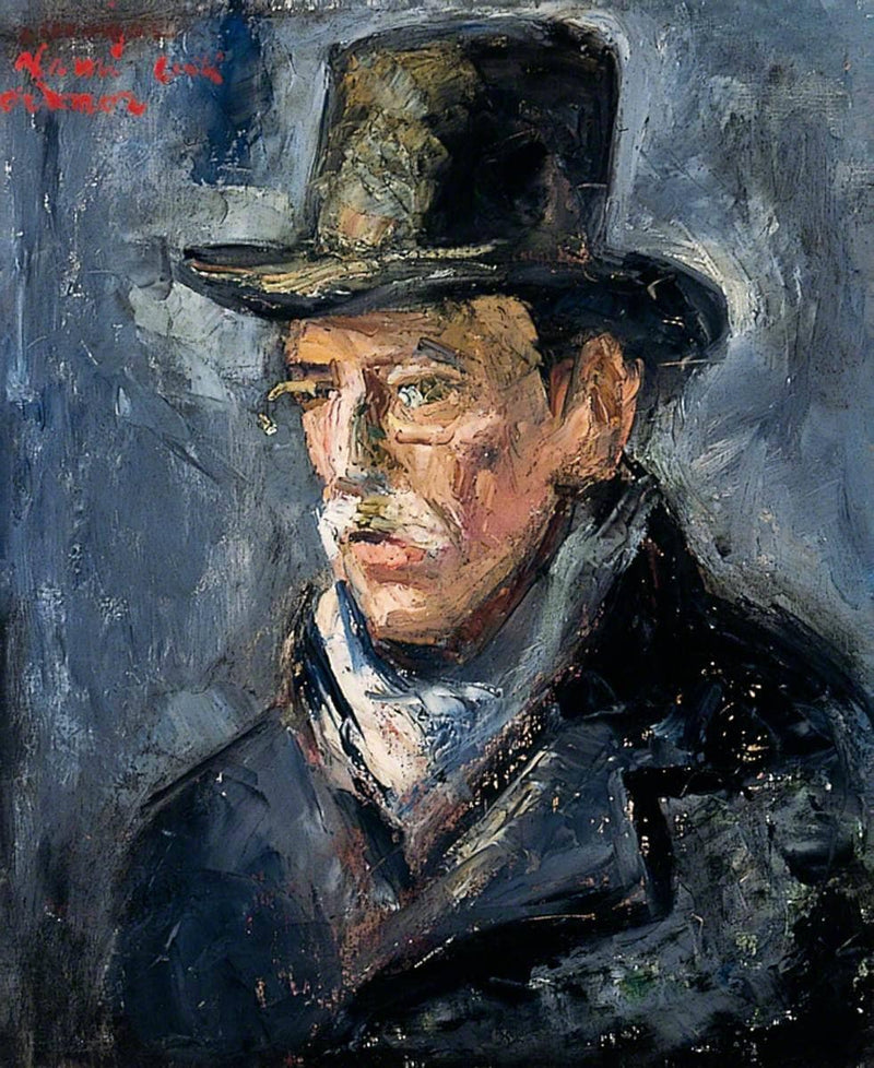 Head and Shoulders Portrait by Roderic O'Conor — Oil Painting Reproduction