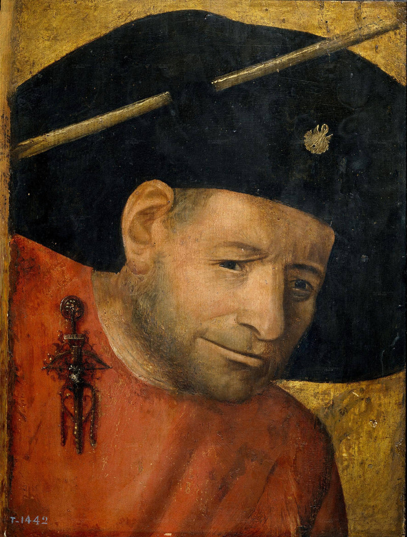 Head of a Halberdier by Hieronymus Bosch — Oil Painting Reproduction