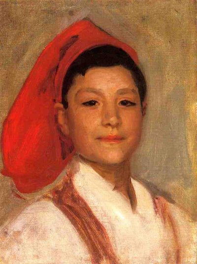 Head of a Neapolitan Boy in hallway