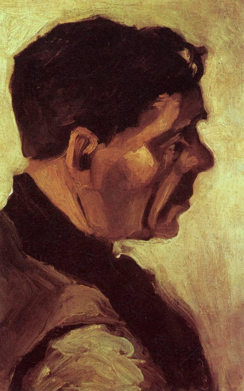 Head of a Peasant by Vincent van Gogh — Oil Painting Reproduction