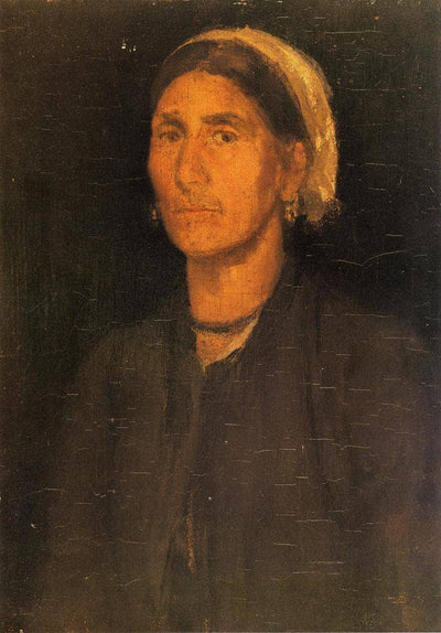 Head of a Peasant Woman in modern living room