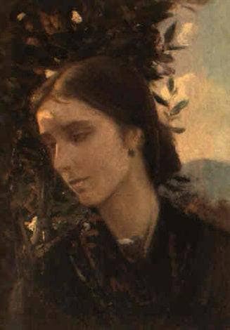 Head of a peasant woman in dining room