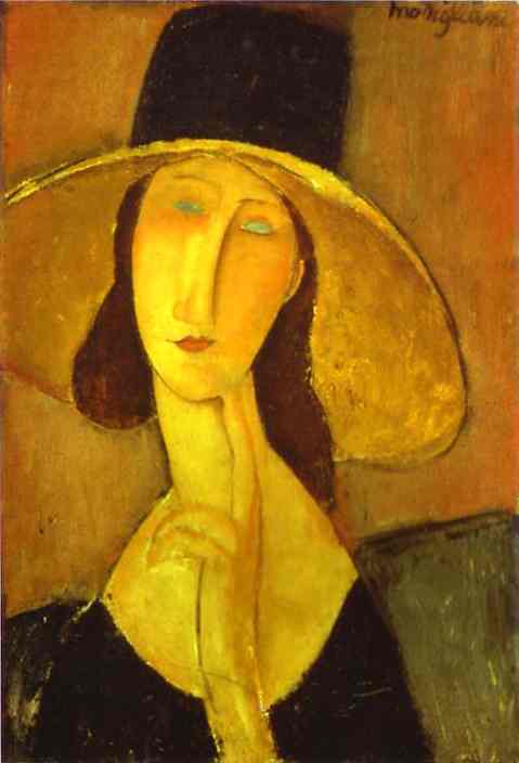 Head of a Woman by Amedeo Modigliani — Oil Painting Reproduction
