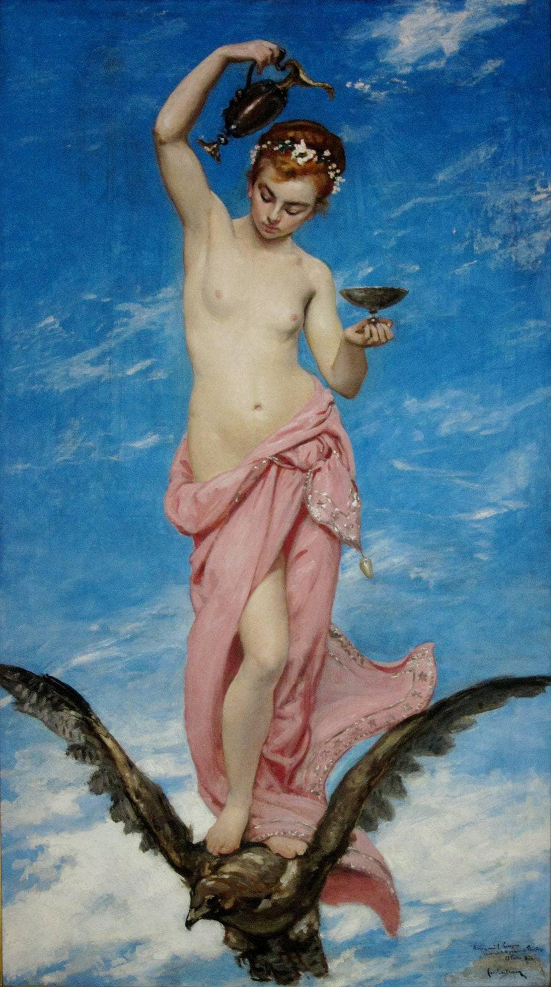 Hébé by Carolus-Duran — Oil Painting Reproduction