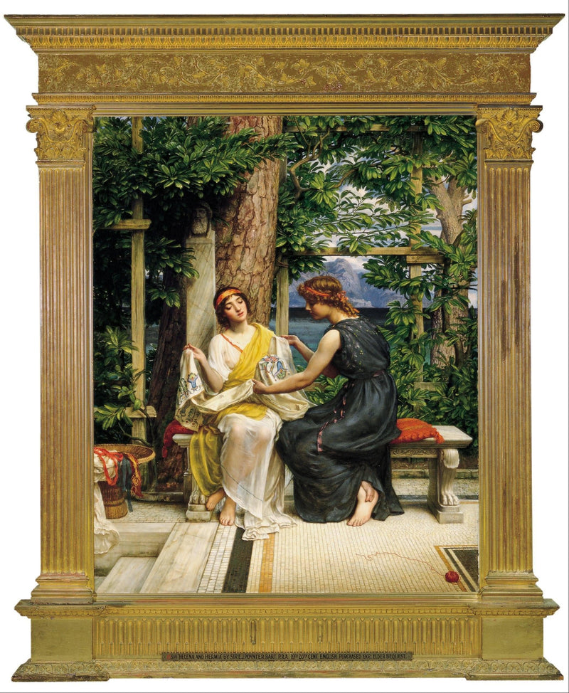 Helena and Hermia by Edward Poynter — Oil Painting Reproduction