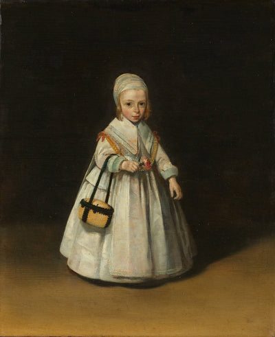 Helena van der Schalcke as a Child in home office