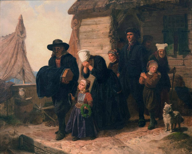 Helgal, Lootsen Family by Rudolf Jordan — Oil Painting Reproduction