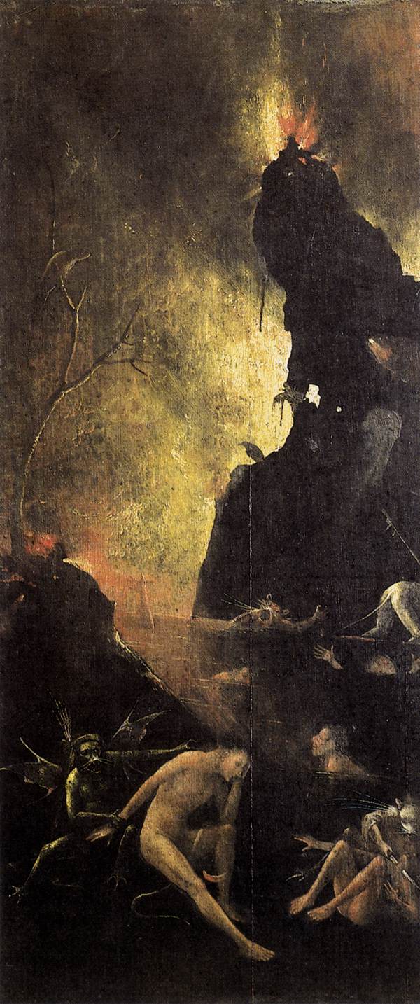 Hell by Hieronymus Bosch, Oil Painting Reproduction