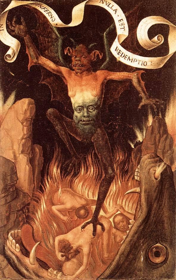 Hell by Hans Memling — Oil Painting Reproduction