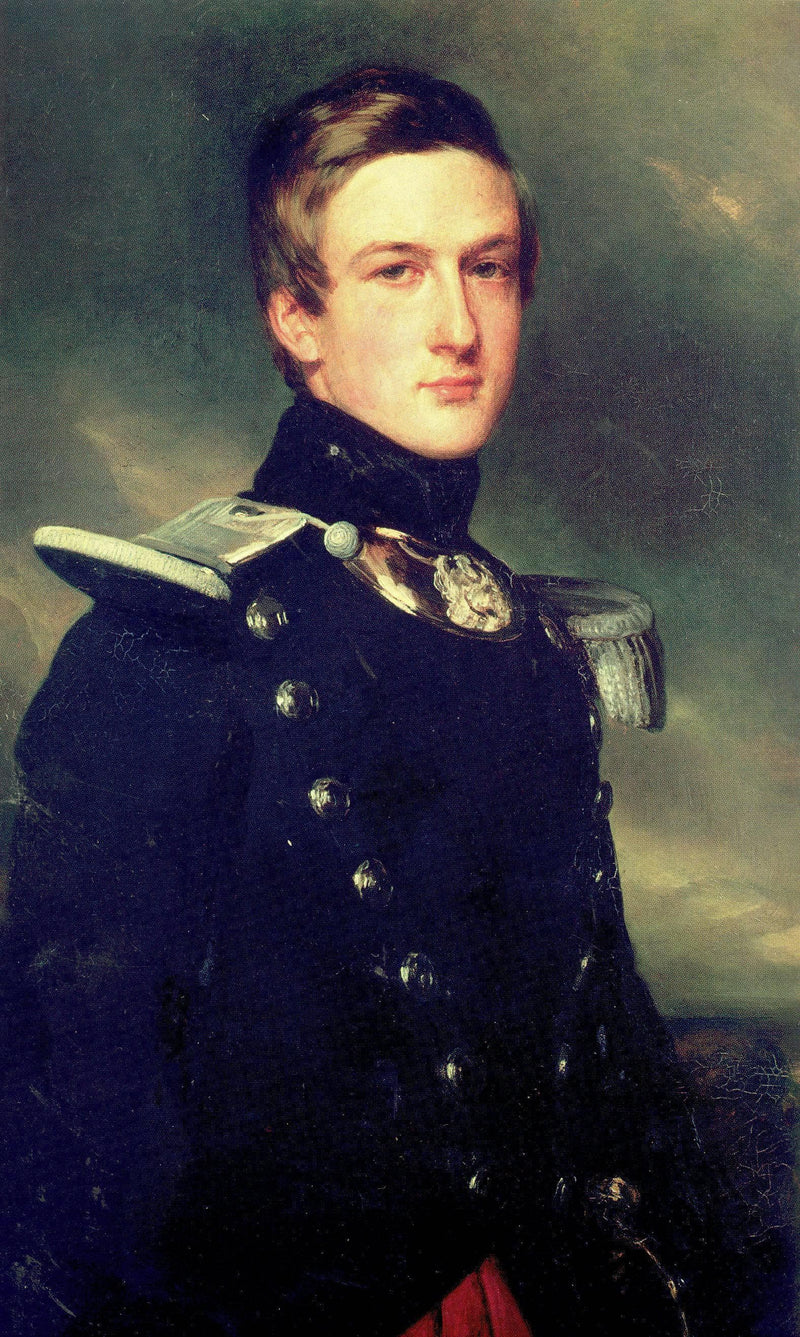 Henri Eugene Philippe Duc d'Aumale, Commander of the 17th Batallion of the Light Infantry by Franz Xaver Winterhalter — Oil Painting Reproduction