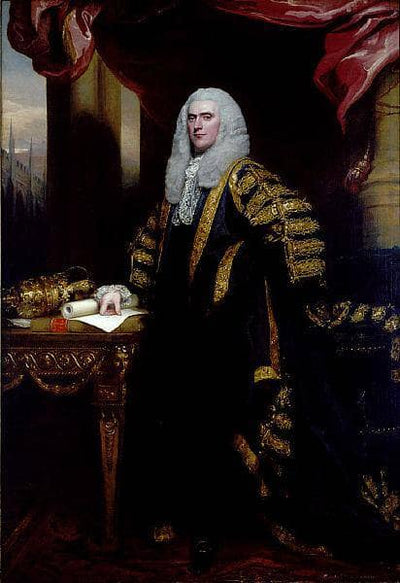 Henry Addington, First Viscount Sidmouth in apartment