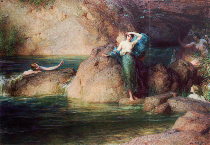 Halcyone by Herbert James Draper — Oil Painting Reproduction