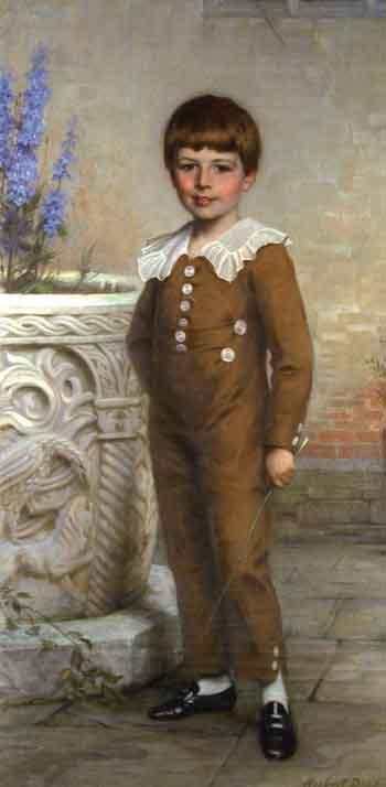 Portrait of a Boy in apartment
