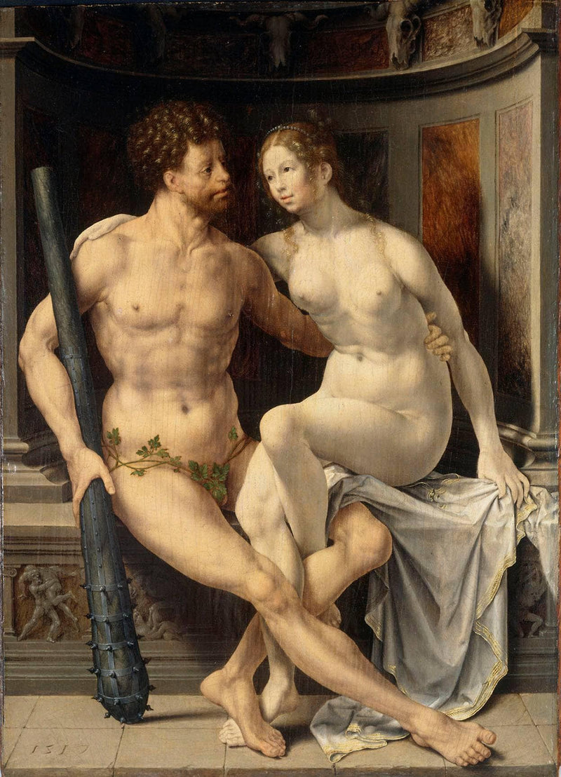 Hercules and Deianeira by Mabuse — Oil Painting Reproduction