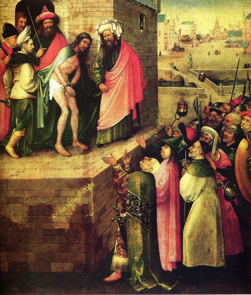 Here is a Man (Ecce Homo) by Hieronymus Bosch — Oil Painting Reproduction