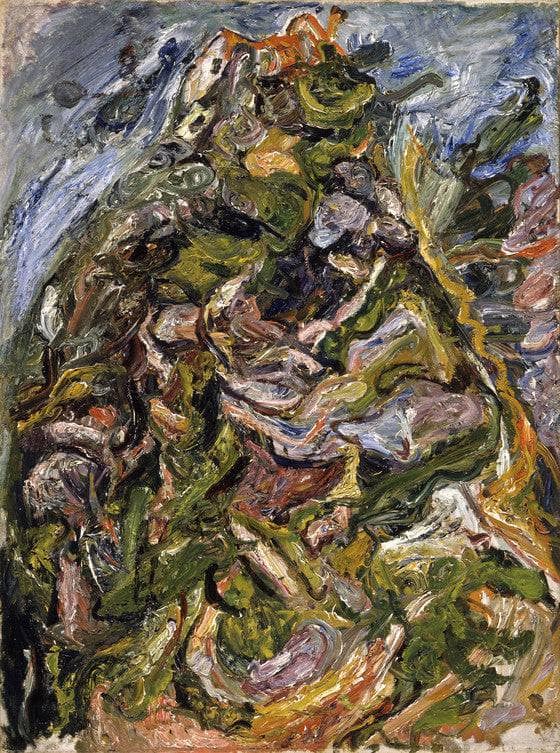 Hill at Ceret by Chaim Soutine — Oil Painting Reproduction