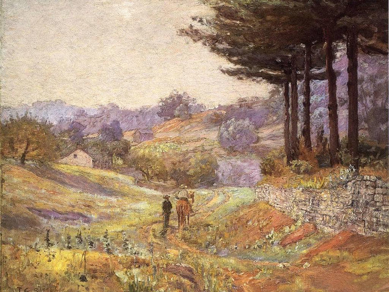 Hills of Vernon by T. C. Steele — Oil Painting Reproduction