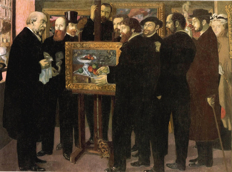 Homage to Cezanne by Maurice Denis — Oil Painting Reproduction