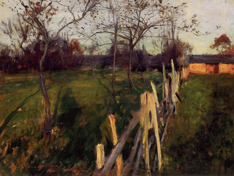 Home Fields by John Singer Sargent — Oil Painting Reproduction