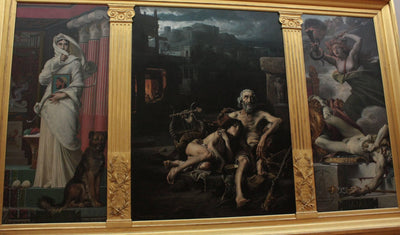 Homère Mendiant in study