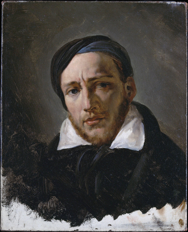 Jean-Louis-André-Théodore Gericault by Horace Vernet — Oil Painting Reproduction