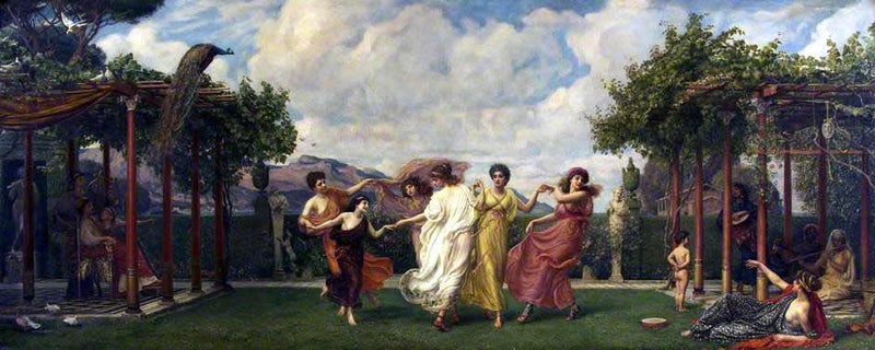 Horae Serenae by Edward Poynter, Oil Painting Reproduction