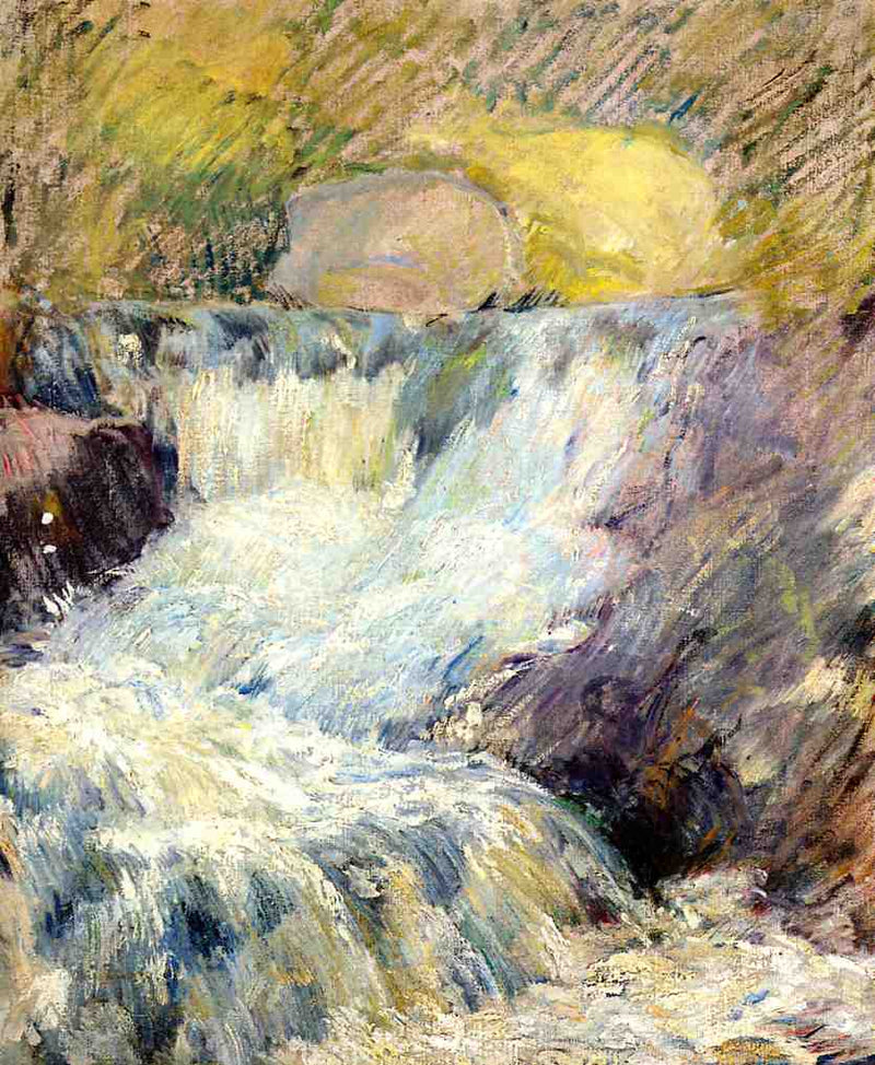 Horseneck Falls by John Henry Twachtman — Oil Painting Reproduction