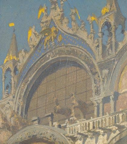 Horses of St. Mark's, Venice by Walter Sickert — Oil Painting Reproduction